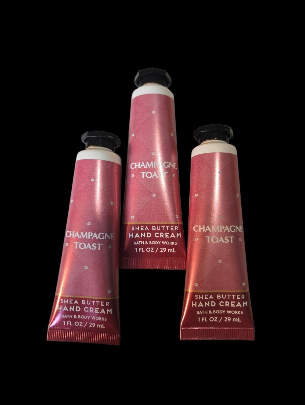 3pc Bath & Body Works Champagne Toast Hand Cream- NEW!